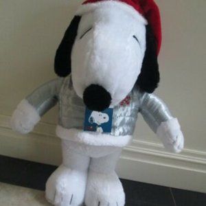 Dan Dee Peanuts Snoopy 22" Christmas Holiday Porch & Door Greeter Decor New